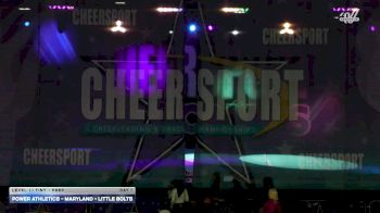 Power Athletics - Maryland - Little Bolts [2026 L1.1 Tiny - PREP Day 1] 2026 CHEERSPORT National All Star Cheerleading Championship
