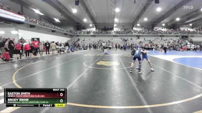 65 lbs Cons. Round 2 - Easton Smith, Seneca Youth Wrestling Club-AAA vs Brody Rinne, Higginsville Youth Wrestling Club-AA
