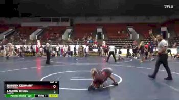 65 lbs Quarterfinal - Dominik Keomany, Unattached vs Landon Belka, Martin