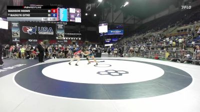 155 lbs Champ. Rd Of 32 - Madison Reems, ND vs Madilyn Gitke, CO