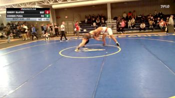 285 lbs Champ. Round 1 - Corbin Puga, Pratt Community College vs Emery Slater, Mary