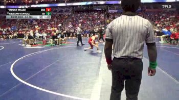 2A-165 lbs Cons. Round 2 - Keagan Schultz, North Fayette Valley vs Degan Miller, Greene County