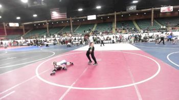 46 lbs Round Of 16 - Jason Easley, Team Oklahoma vs Damien Sena, Bulldogs Jr Wrestling