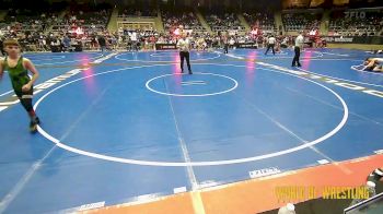 92 lbs Round Of 16 - Antonio Guebara, Maize vs Shelby Kennedy, Prodigy Wrestling