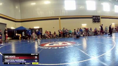 56 lbs 5th Place Match - Obie Moats, Tipton Wrestling Club vs Tennyson Hammond, Midwest Regional Training Center