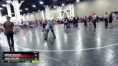 285 lbs Round 4 (8 Team) - Jordan Williams, Team Diamond Fish Pink vs Jaden Mcclary, Carolina Exteme Black