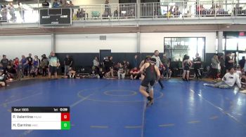 125 lbs Consolation - Preston Valentine, Flowery Branch Jr. Wrestling vs Harrison Carnine, Hornet Wrestling Club