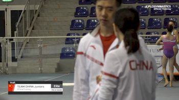 Team China Juniors - Vault, Official Training - 2019 City of Jesolo Trophy