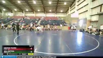 165 lbs Quarterfinals (8 Team) - Ashton Thorn, UTAH1 vs Ben Rintoul, Oregon2