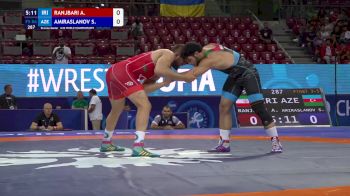 86 kg Final 3-5 - Aref Ranjbari, Iran vs Sabuhi Amiraslanov, Azerbaijan