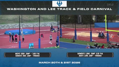 Replay: Field  - 2026 W&L Outdoor T&F Carnival | Mar 20 @ 12 PM
