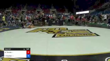 138 lbs Round Of 128 - Aidan Torres, Indiana vs Tate Rusher, Kansas