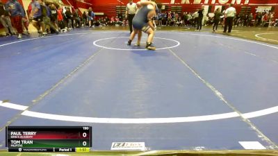 190 lbs Champ. Round 1 - Paul Terry, King`s Academy vs Tom Tran, Milpitas
