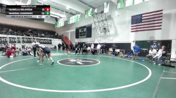 170 lbs 3rd Place Match - Isabella DeLaVega, Etiwanda vs Marissa Guerrero, El Rancho