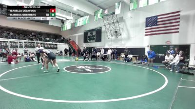 170 lbs 3rd Place Match - Isabella DeLaVega, Etiwanda vs Marissa Guerrero, El Rancho