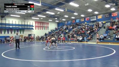 JV-24 lbs Round 3 - Caleb Lacina, Williamsburg vs Jackson Beatty, Independence