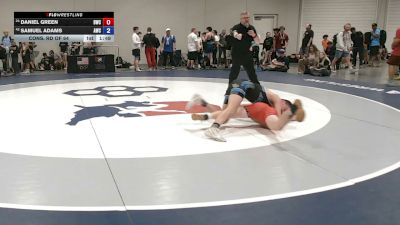 65 kg Cons. Rd Of 64 - Daniel Green, Billings Wrestling Club vs Samuel Adams, Arsenal Wrestling Club