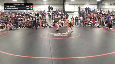 132 lbs Cons. Round 1 - Oliver Barbour, Laramie vs Ivan Garcia, Rawlins