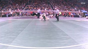 D4-132 lbs Champ. Round 1 - Ridley Wakefield, Saginaw Michigan Lutheran Seminary vs Ethan Rising, Hudson