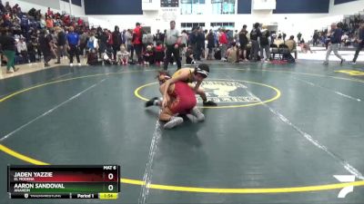 106 lbs Champ. Round 1 - Aaron Sandoval, Anaheim vs Jaden Yazzie, El Modena