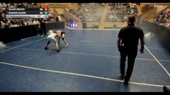 Boy Prelim 3 lbs 1st Place Match - Easton Olson, Sanderson Wrestling Academy vs Blake Mauch, Sanderson Wrestling Academy