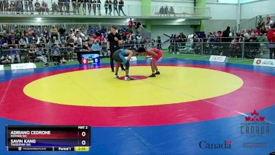 68kg 1st Place Match - Adriano Cedrone, Matmen WC vs Savin Kang, Takedown WA