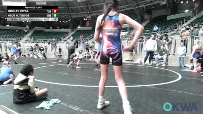75 lbs Rr Rnd 2 - Brinley Leyba, Team Tulsa Girls vs Kloe Rutledge, NW Girls
