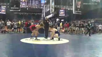 220 lbs Consi Of 16 #1 - Gunner Hoffmann, Wisconsin vs Jacob Kaminski, Wisconsin