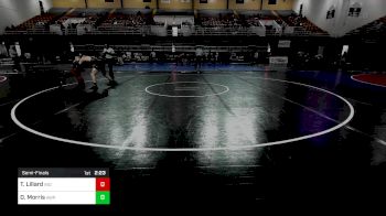 165 lbs Semifinal - Tyler Lillard, Indiana vs Dakota Morris, Army