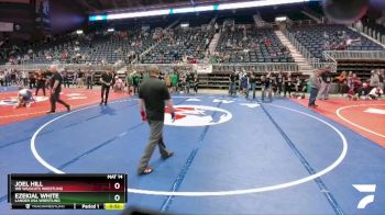 70 lbs Cons. Semi - Joel Hill, WR Wildcats Wrestling vs Ezekial White, Lander USA Wrestling