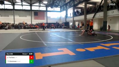 98-106 lbs Quarterfinal - Tyler Grennan, Sauk Valley Wrestling Club vs Justin Forbes, JD And Friends