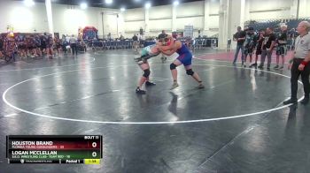 215 lbs Round 4 (6 Team) - Houston Brand, Florida Young Gunslingers vs Logan Mcclellan, S.E.O. Wrestling Club- Team Red