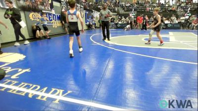 70 lbs Consi Of 4 - Wesley Barnes, F-5 Grappling vs Cooper Goodman, Chandler Takedown Club