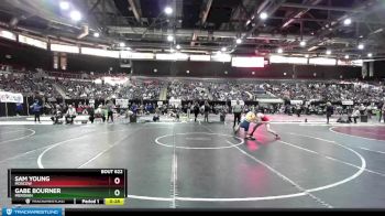 138 lbs Cons. Round 1 - Sam Young, Moscow vs Gabe Bourner, Meridian