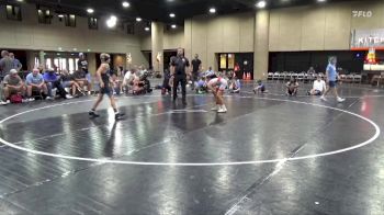 90 lbs Round 7 (8 Team) - Cruz Evans, RWA vs Blaine Ruth, Crossroads Wrestling
