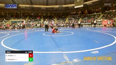 85 lbs Consi Of 16 #2 - Kason Wolfe, Keystone Wrestling Club vs Jonathan Kidwell, Raw Wrestling Club