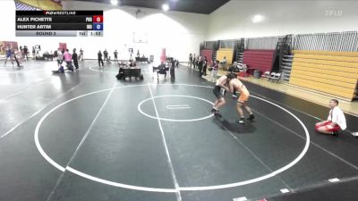 175 lbs Round 2 - Alex Pichette, Portola vs Hunter Artim, Independant