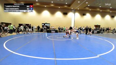 138 lbs Quarters - Landyn Shaffer, New York vs Nico Marchetti, New Jersey