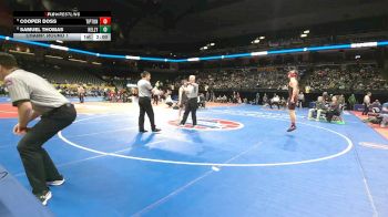 144 Class 1 lbs Champ. Round 1 - Cooper Doss, Tipton vs Samuel Thomas, Kelly