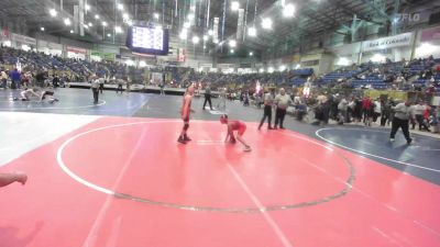 100 lbs Round Of 16 - Sergio Treto, Eaglecrest WC vs Wyatt Whitmore, Rock Hard Wrestling