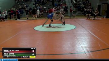 154 lbs Round 4 - Marlon Sellers, Grissom Hs vs Clay Crane, Tupelo High School
