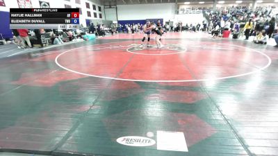 131 lbs Cons. Round 2 - Elizabeth Duvall, Texas Wesleyan vs Haylie Hallman, Avila