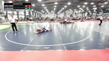 138 lbs Rr Rnd 1 - Greg Green, Journeymen Wrestling Red vs J.j Beauvais, Team Shutt Garnett Trained