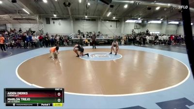 144 lbs Champ. Round 1 - Aiden Dierks, Canon City vs Marlon Trejo, Air Academy