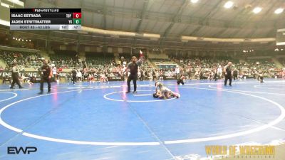 43 lbs 3rd Place - Isaac Estrada, Top Rank vs Jaden Strittmatter, Young Guns