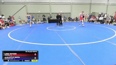 157 lbs Placement Matches (8 Team) - Lane Snyder, Missouri vs Augustus Smith, Arkansas Red