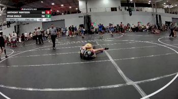 96 lbs Round 3 (6 Team) - Mason Myers, Kardiac Kidz vs Jax Mahoney, New England Gold