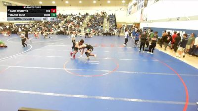 190 lbs Cons. Round 4 - Liam Murphy, West Torrance Highschool vs Dario Ruiz, South Hills High School Wrestl