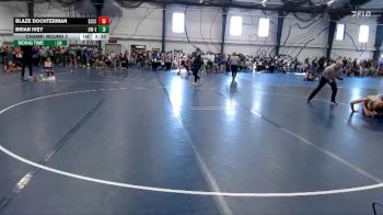 Silver 157 lbs Champ. Round 2 - Blaze Dochterman, Southeastern Community College vs Briar Ivey, Wisconsin-Eau Claire