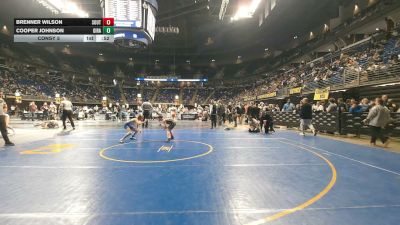 85 lbs Consy 5 - Brenner Wilson, Southwestern vs Cooper Johnson, Girard